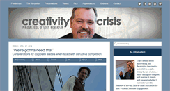 Desktop Screenshot of creativitycrisis.com